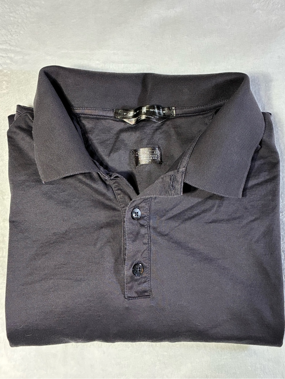 Men's Tiger Woods Nike Charcoal Polo Shirt - Classic Polo